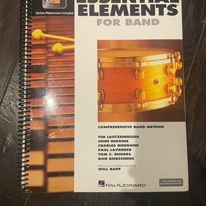 Musical lesson books.